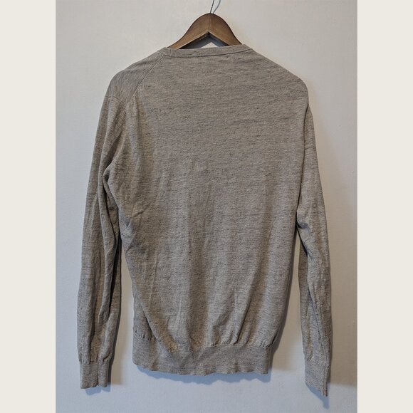 SUITSUPPLY - Linen cotton beige sweater - Sz L - Picture 4 of 7